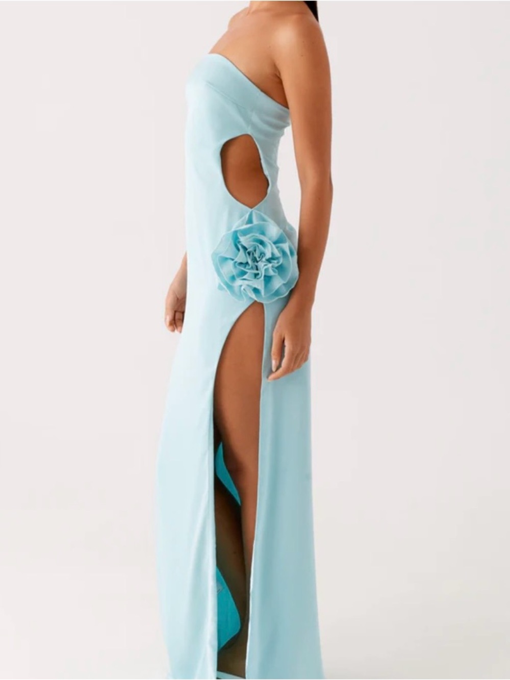 Strapless Maxi Dress - Mint - Picture 2 of 5